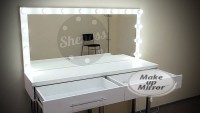 Туалетный столик shenoss – 1,5м х 450, для студий и школ красоты