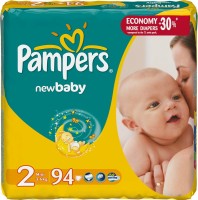 PAMPERS Подгузники New Baby-Dry Mini (3-6 кг) Джамбо Упаковка 94