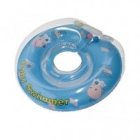 Круг для купания TM "Baby Swimmer" 0-36 мес.(6-36кг) голубой